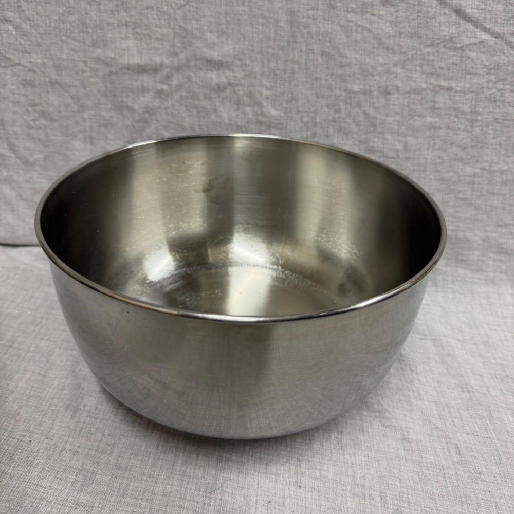 Sunbeam Vintage Stainless Steel Mixing Bowl for Mixmaster Stand Mixer Made USA